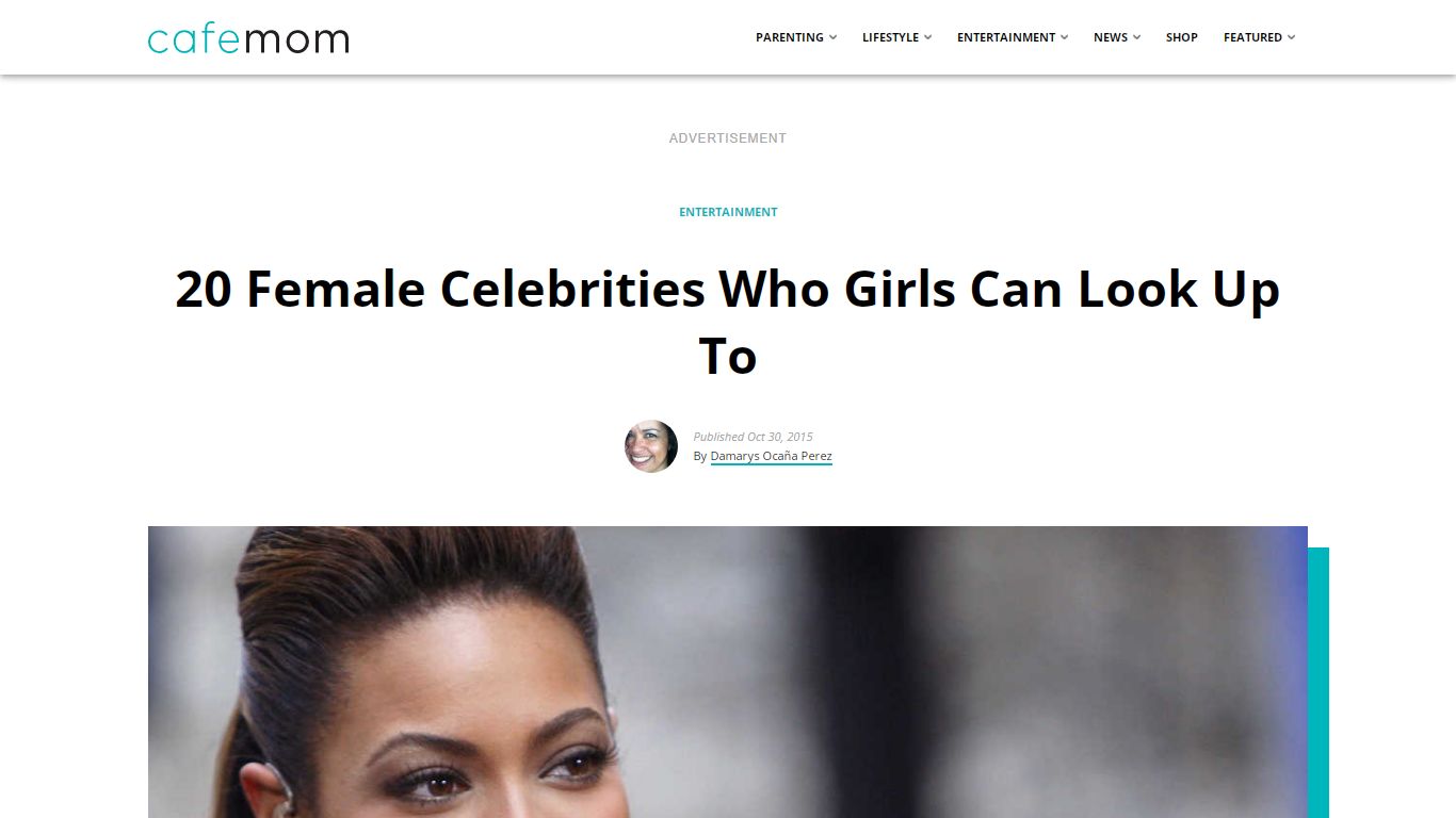 20 Female Celebrities Who Girls Can Look Up To - CafeMom.com